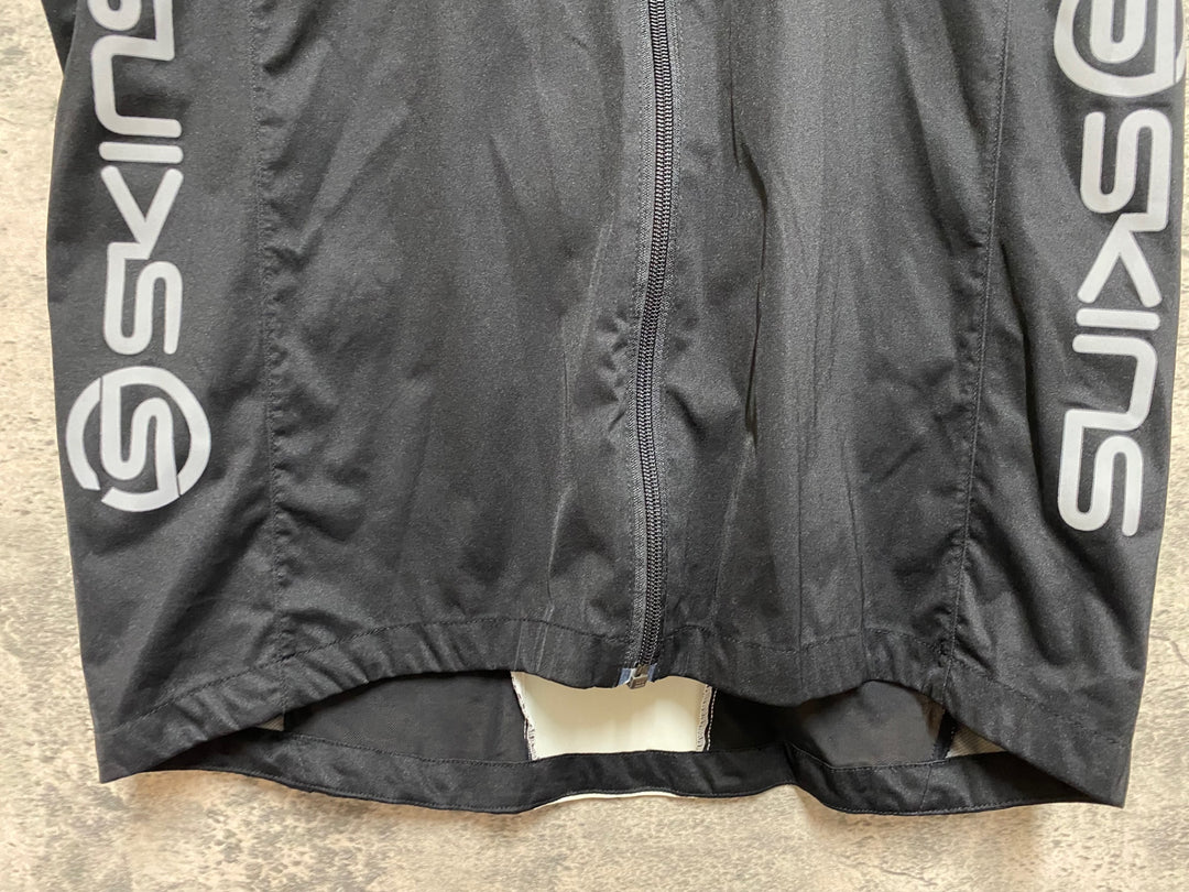JN597 スキンズ SKINS サイクルベスト ジレ 黒 XL