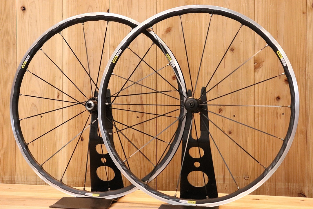 マビック MAVIC キシリウム KSYRIUM ELITE アルミ クリンチャー ホイールセット シマノ 11S/12S 【芦屋店】