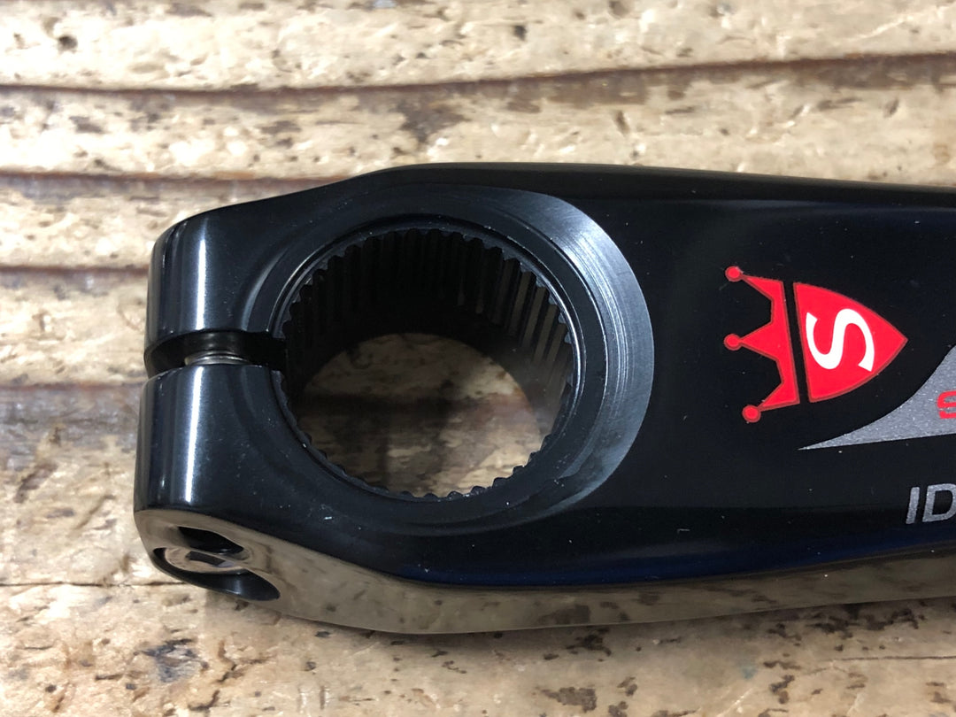JY545 スギノ SUGINO OX IDS24 クランクセット 黒 48/32T 172.5mm
