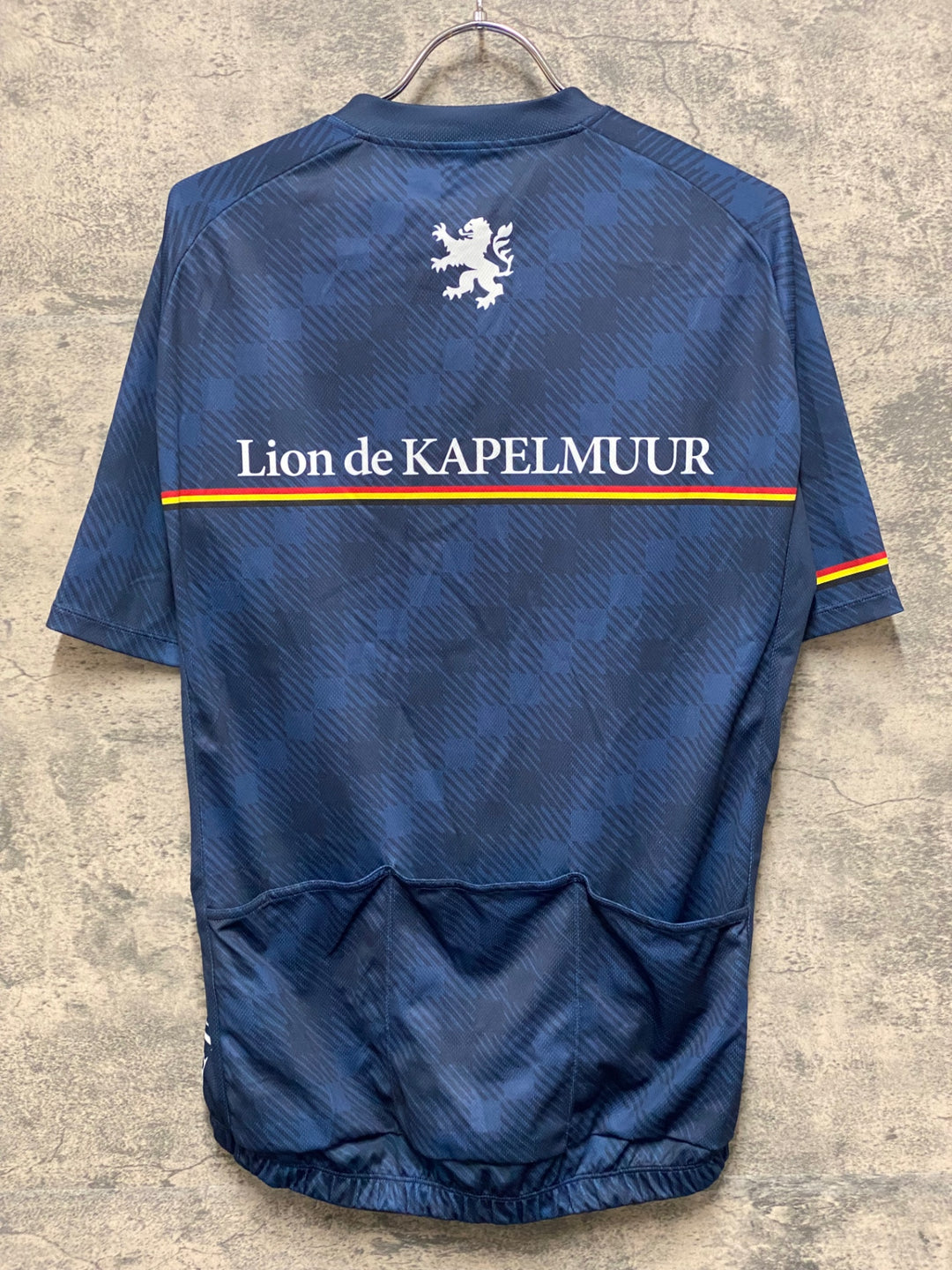 JP226 リオンドカペルミュール Lion de KAPELMUUR 半袖 サイクルジャージ 青 XL