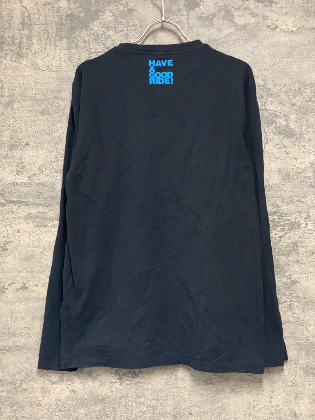 JV909 アソス ASSOS 長袖 Tシャツ 黒 M