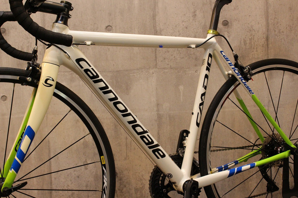 キャノンデール CANNONDALE キャド CAAD 10 2012 52 シマノ 105 R7000 MIX 11S アルミ ロードバイ –  BICI AMORE ONLINE STORE