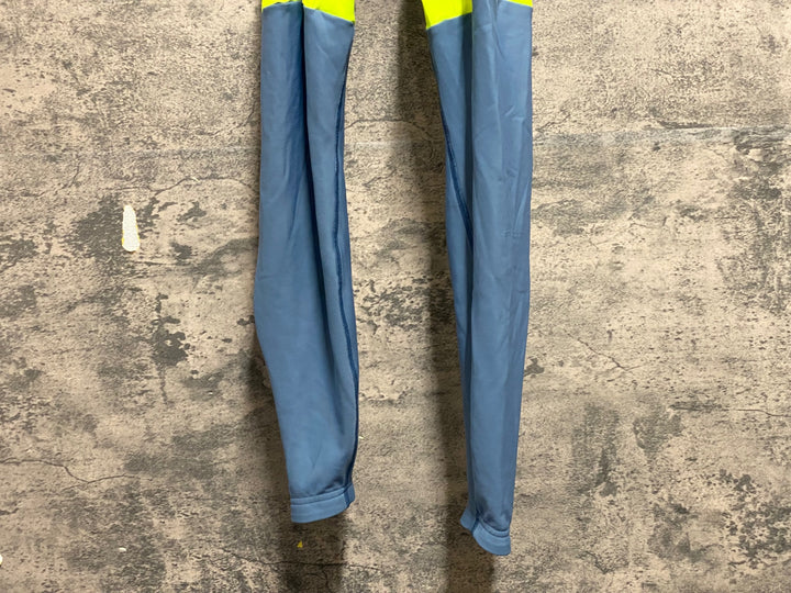 KJ866 スポーツフル sportful ビブタイツ 水色 L 裏起毛 TINKOFF