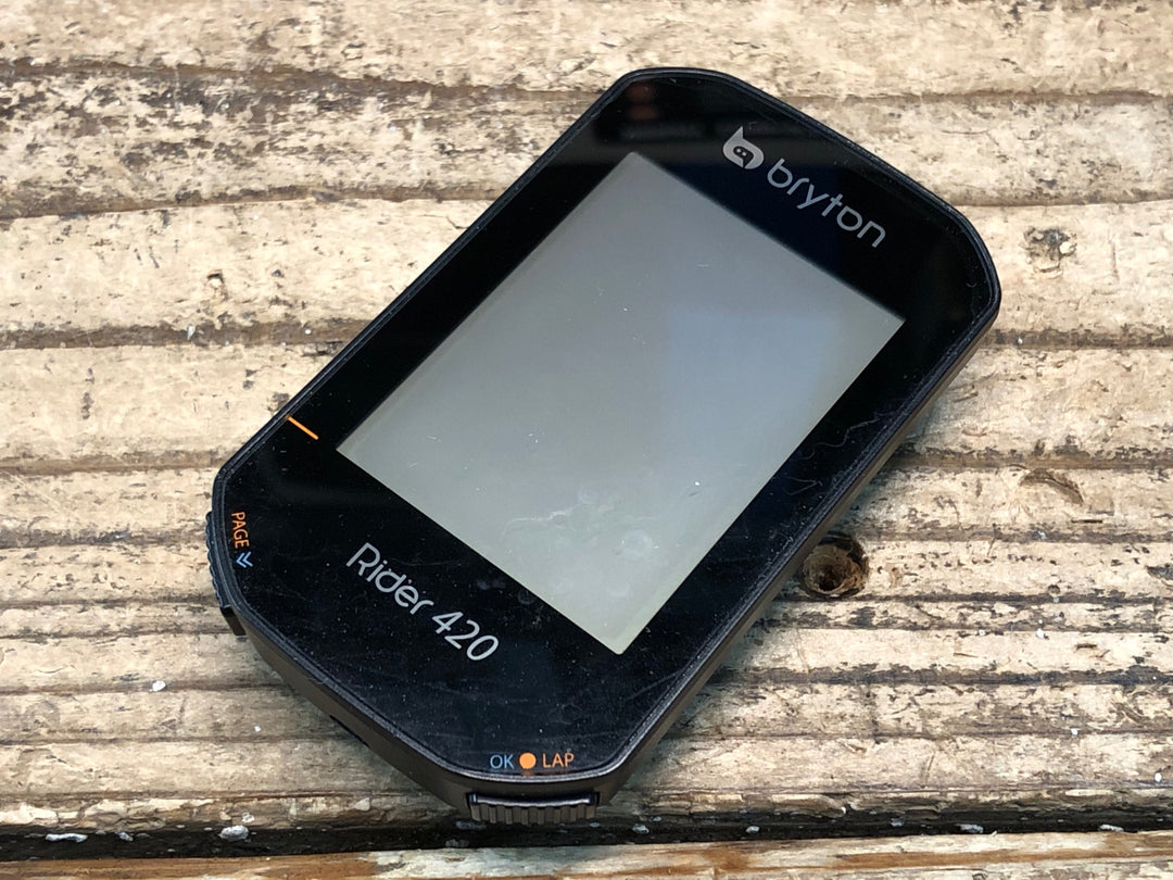 IS663 ブライトン bryton ライダー Rider 420 サイクルコンピューター 動作確認済