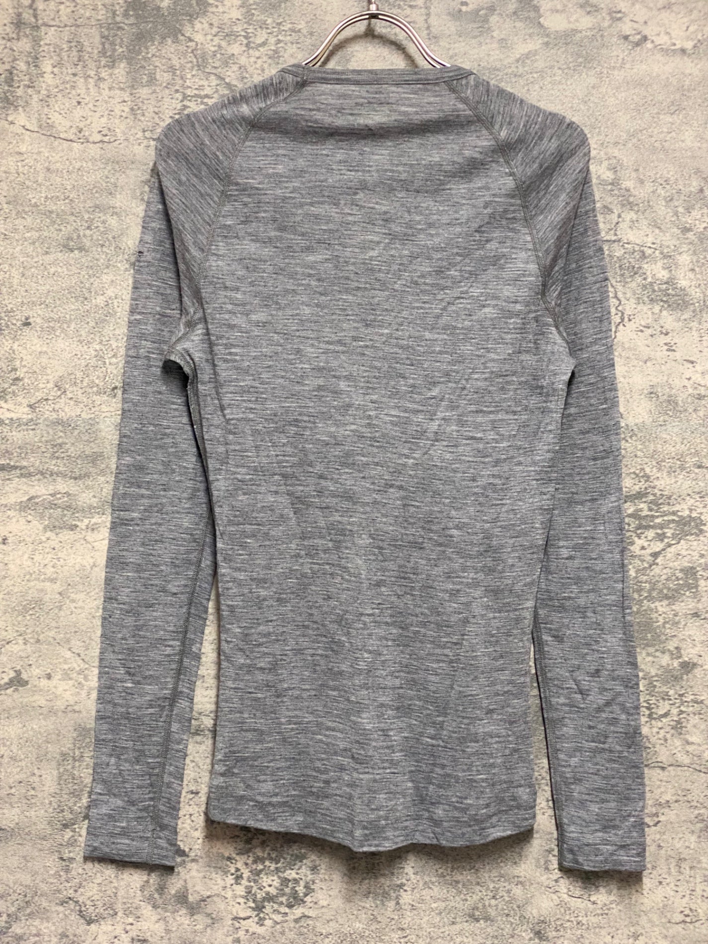 KI187 ラファ Rapha MERINO BASE LAYER 長袖 ベースレイヤー グレー S