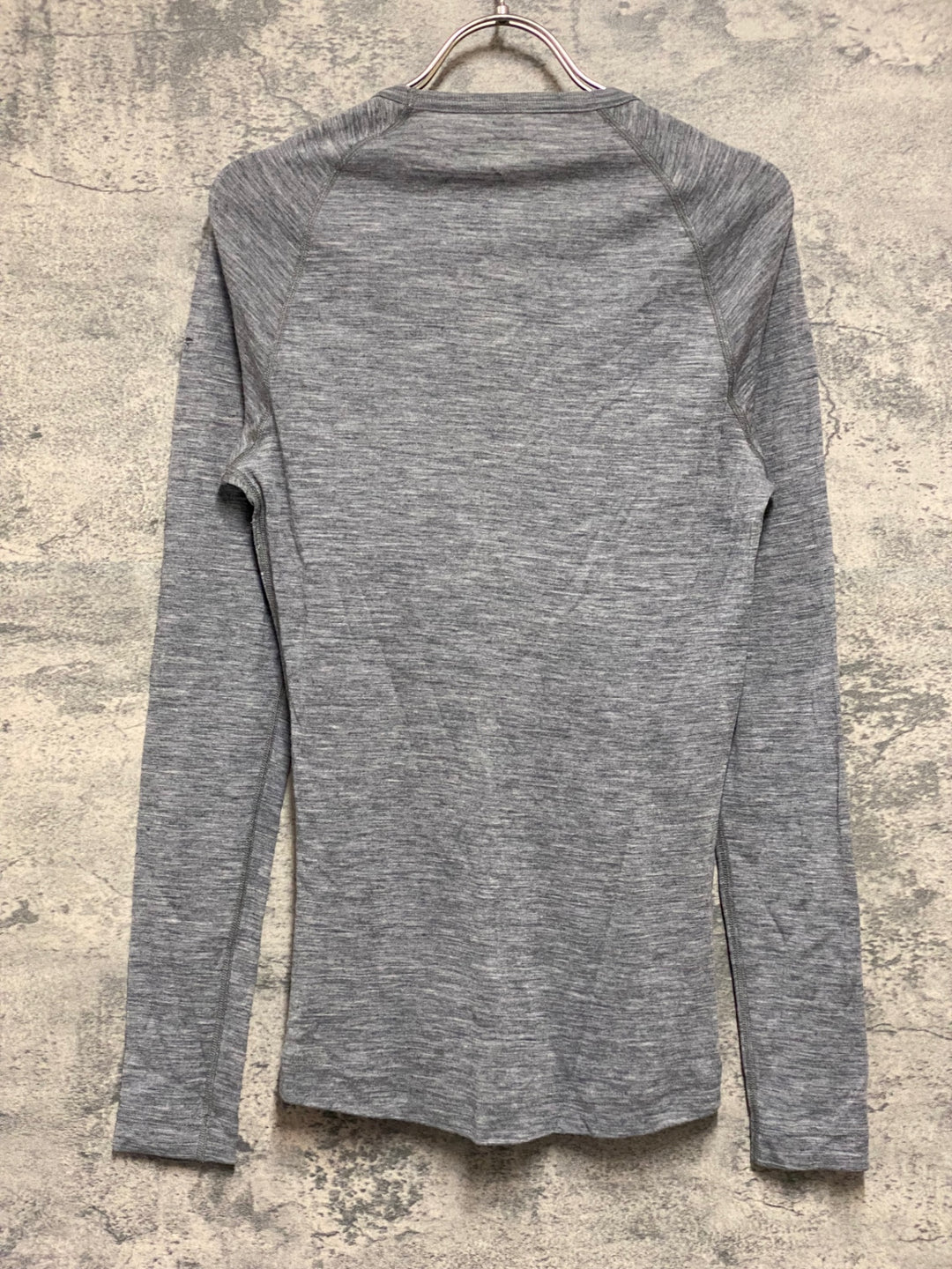 KI187 ラファ Rapha MERINO BASE LAYER 長袖 ベースレイヤー グレー S