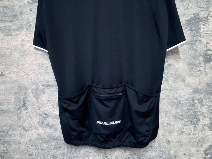 KA824 パールイズミ PEARL iZUMi 半袖 サイクルジャージ 黒 L