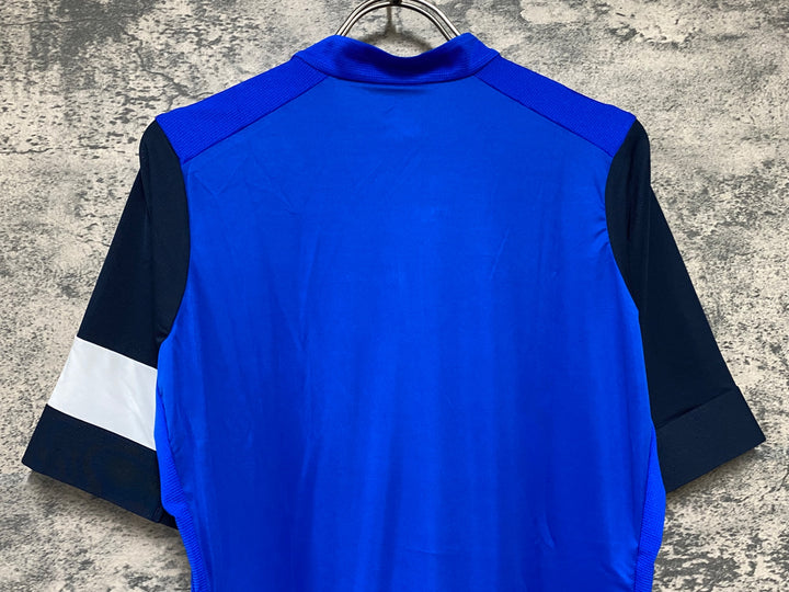 KC672 ラファ Rapha MEN'S PRO TEAM TRAINING JERSEY 半袖 サイクルジャージ 青 L 未使用