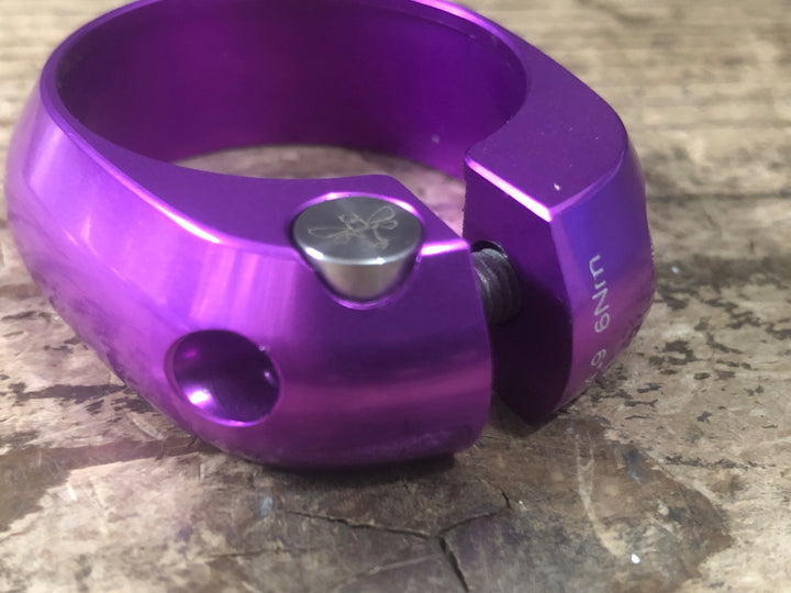 JN631 クリスキング CHRIS KING シートポストカラー Φ34.9mm 3D VIOLET バイオレット