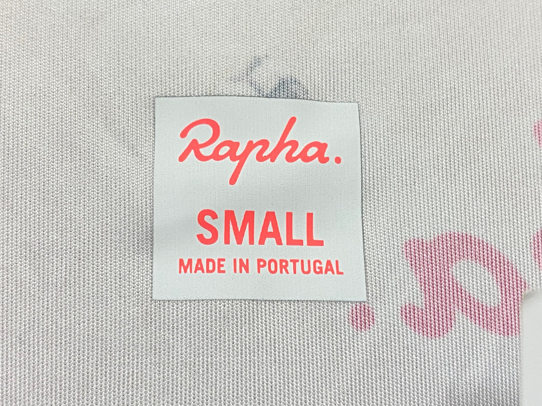 KO793 ラファ Rapha EF GIRO PRO TEAM TRAINING JERSEY 半袖 サイクルジャージ 白 ピンク S