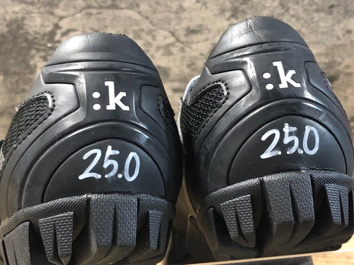 KG385 フィジーク FIZIK M6 MTB shoes ビンディングシューズ 黒 SPD EU39.5 ※ペン字あり
