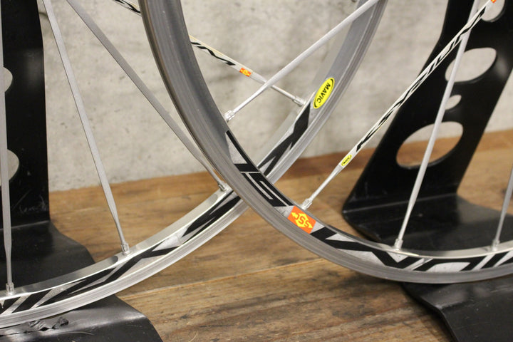 マヴィック MAVIC キシリウム KSYRIUM SL SSC アルミ クリンチャー ホイールセット シマノ11/12S ナローリム 13C【福岡店】
