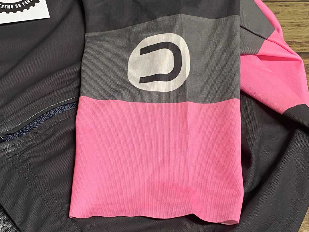 KM232 ドットアウト DOTOUT COMBAT JERSEY 半袖 サイクルジャージ ピンク グレー M