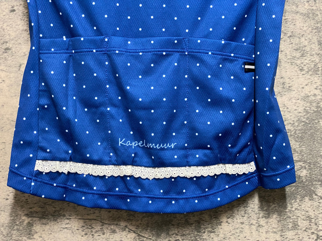 JO880 カペルミュール KAPELMUUR 半袖 サイクルジャージ ネイビー ドット 36 レディース