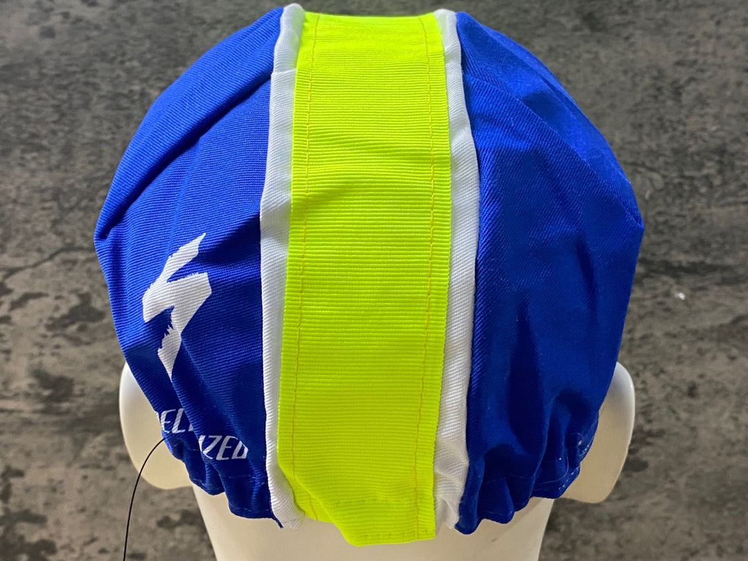 KJ774 スポーツフル sportful サイクルキャップ 紺 黃