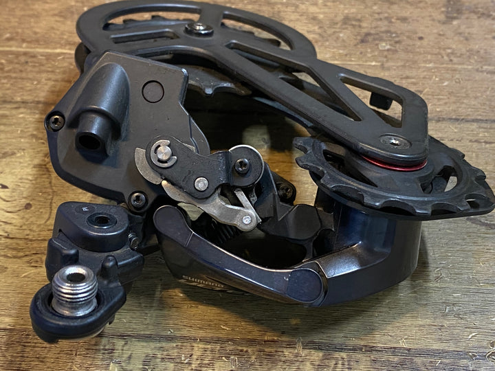 JO388 シマノ SHIMANO ULTEGRA アルテグラDi2 RD-R8050 リアディレイラー RIDEA ビッグプーリー 動作確認済