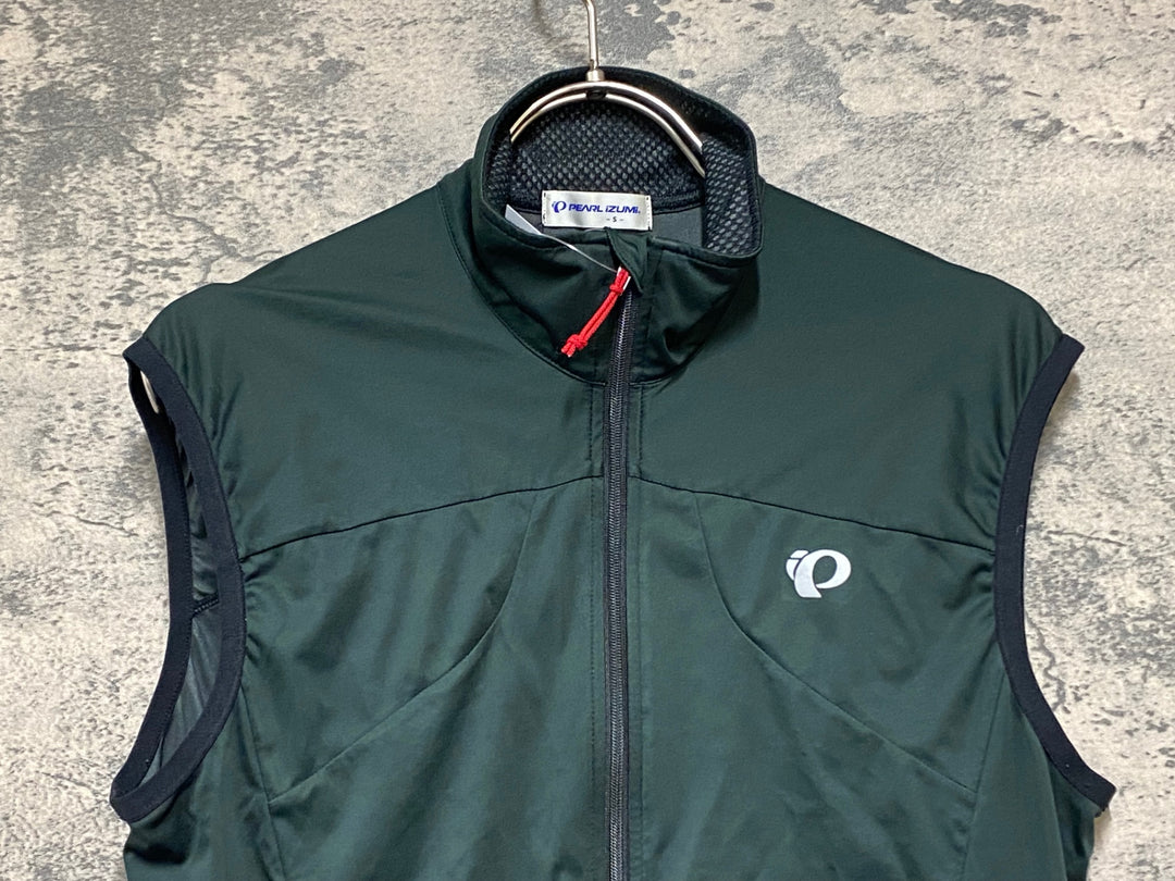 KC185 パールイズミ PEARL iZUMi サイクルベスト ジレ カーキ S