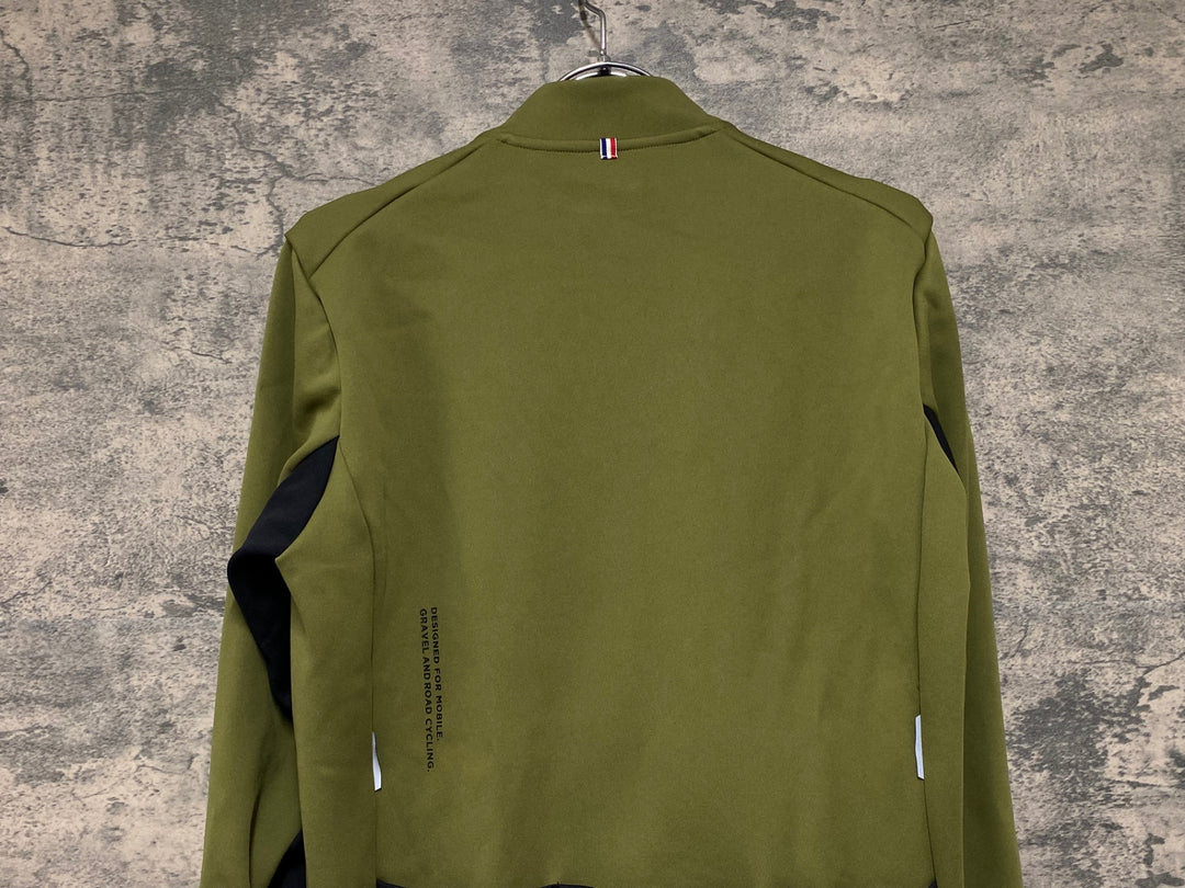 JV410 ルコックスポルティフ le coq sportif 長袖 サイクルジャージ オリーブ M