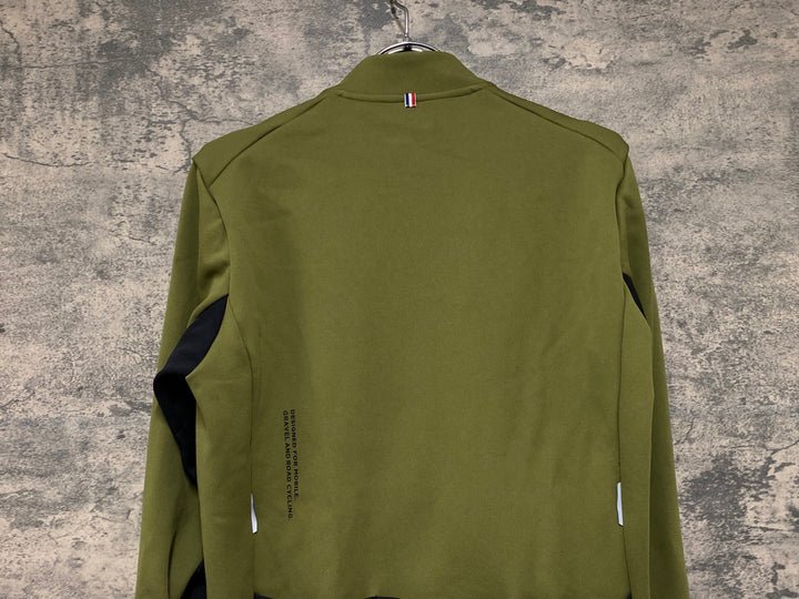 JV410 ルコックスポルティフ le coq sportif 長袖 サイクルジャージ オリーブ M