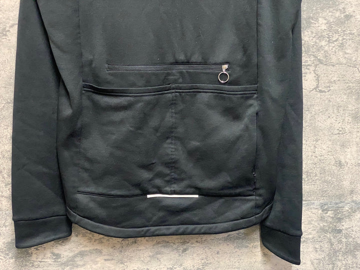 JZ866 ラファ Rapha WINTER JERSEY 長袖 サイクルジャケット 黒 XL