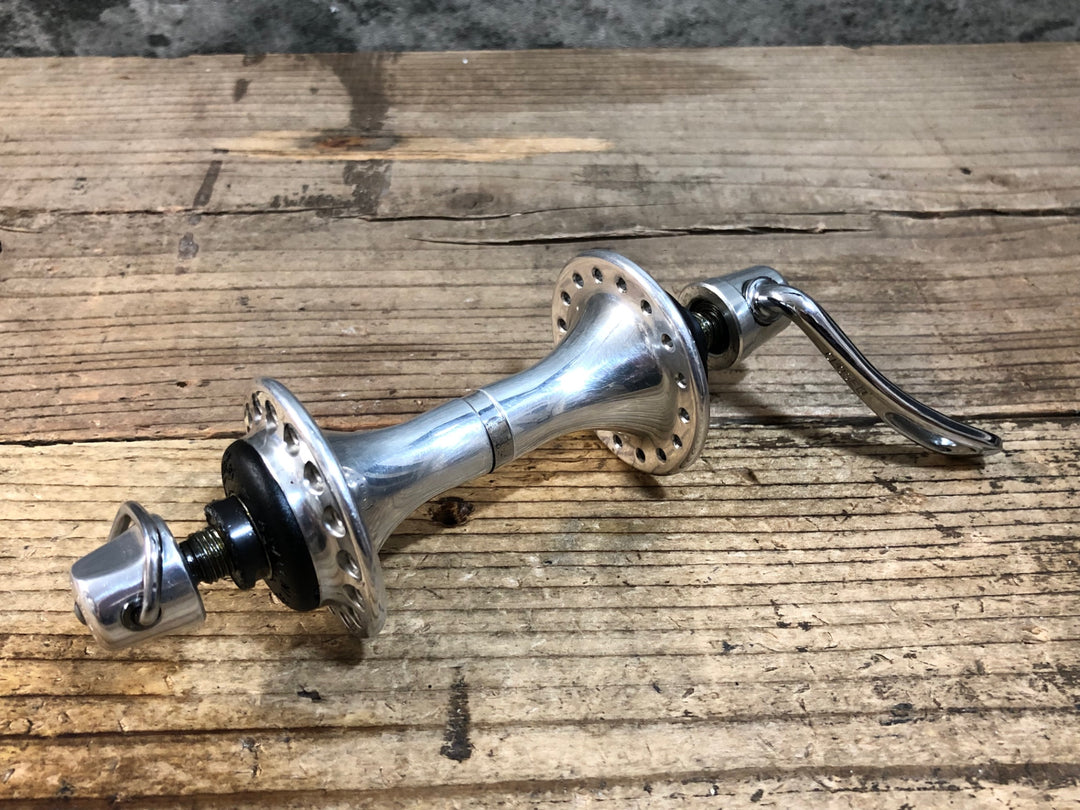 KG438 カンパニョーロ CAMPAGNOLO レコード チタニウム Record Titanium フロント ハブ OLD100 32H