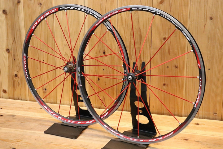 フルクラム FULCRUM レーシング ゼロ RACING ZERO 2WAY-FIT アルミ チューブレス ホイールセット シマノ 11/12S ナローリム 15C 【芦屋店】