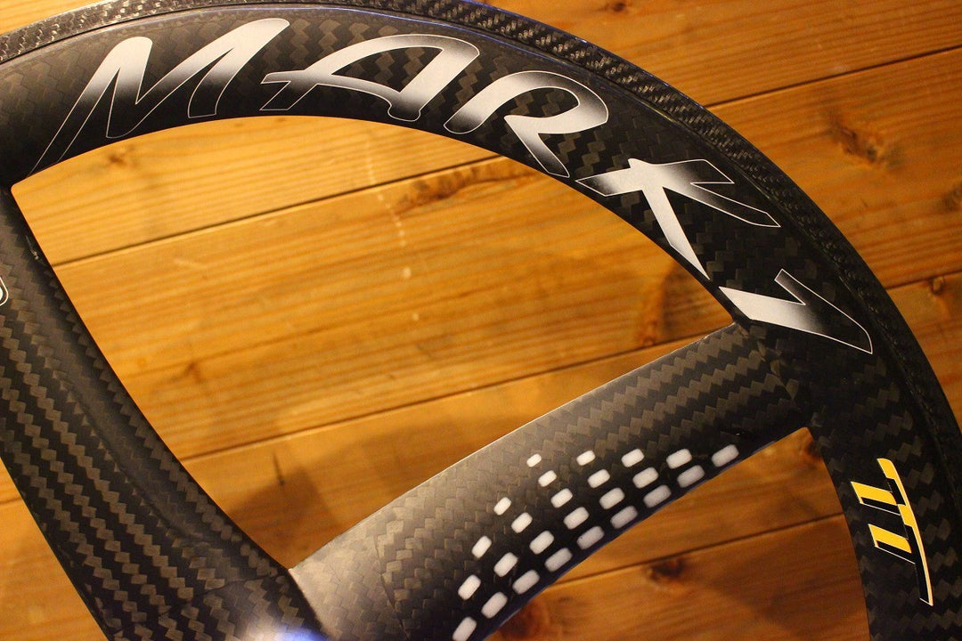 ゼンティス XENTIS マーク1 MARK 1 TT カーボン チューブラー フロントホイール バトンホイール 前輪のみ 幅21mm 【名古屋店】