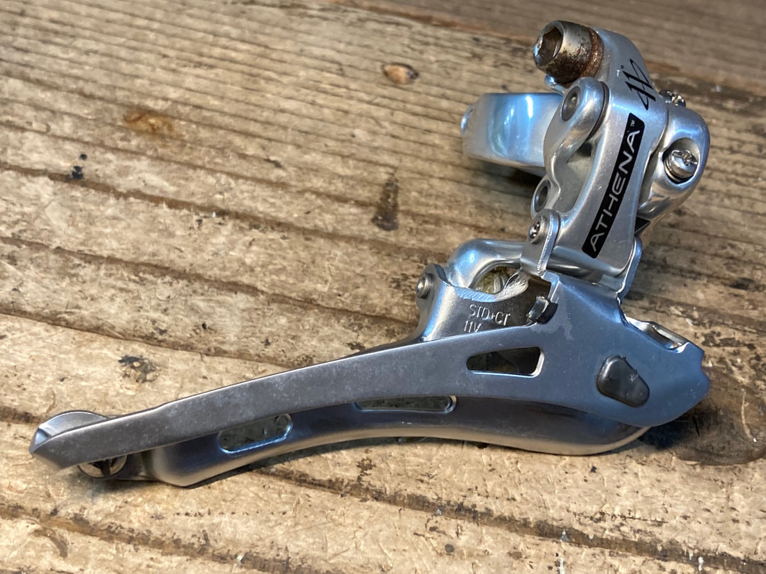 JJ120 カンパニョーロ CAMPAGNOLO アテナ ATHENA フロントディレイラー 2S バンド式