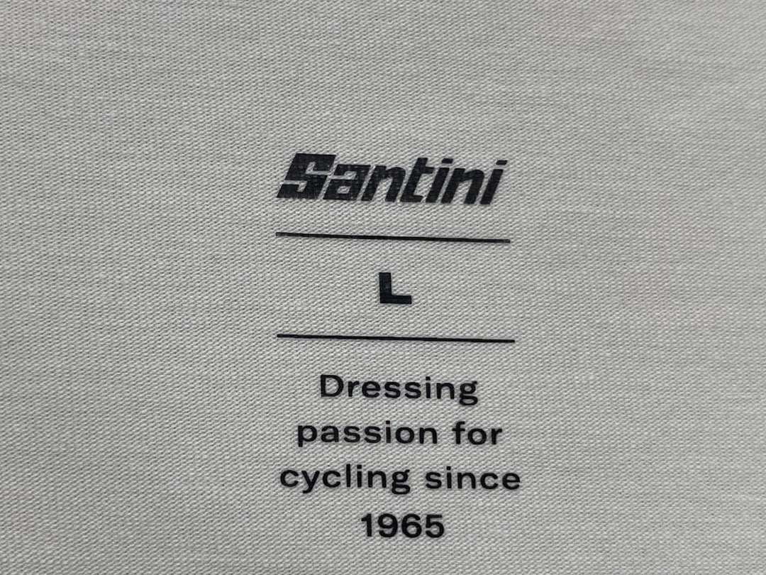 KC582 サンティーニ Santini 2024 Uci Gravel World Championships - T-shirt Tシャツ 白 L