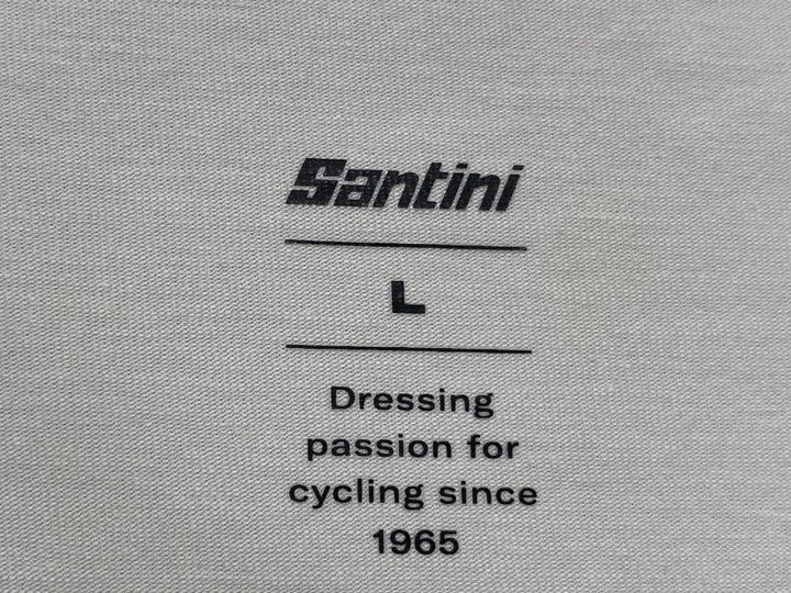 KC582 サンティーニ Santini 2024 Uci Gravel World Championships - T-shirt Tシャツ 白 L