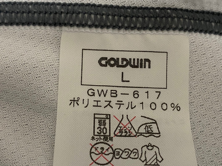 KD235 ゴールドウィン GOLDWIN 半袖 サイクルジャージ 白赤 L