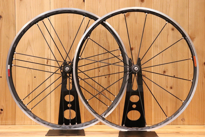 カンパニョーロ CAMPAGNOLO シャマル SHAMAL ULTRA アルミ クリンチャー ホイールセット シマノ 11S/12S ナローリム 15C 【芦屋店】