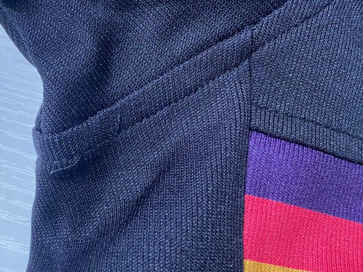 JG244 ラファ Rapha IMPERIAL WORKS CLUB JERSEY 半袖 サイクルジャージ ハーフジップ 黒 S