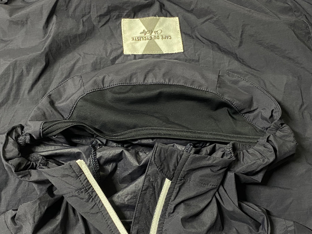 KN751 カフェドシクリステ Cafe du Cycliste IRIS 長袖 ウインドブレイカー フーディ XS