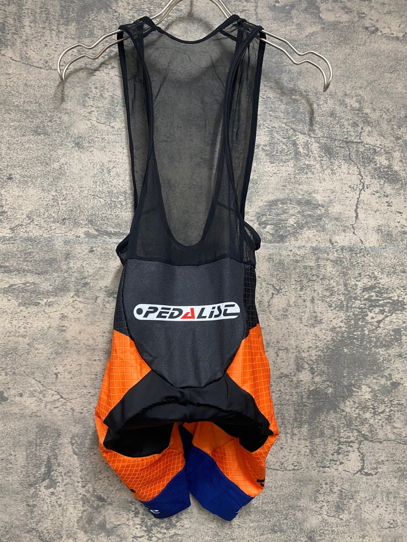 JW452 パールイズミ PEARL iZUMi ビブショーツ 黒 オレンジ S Pedalist