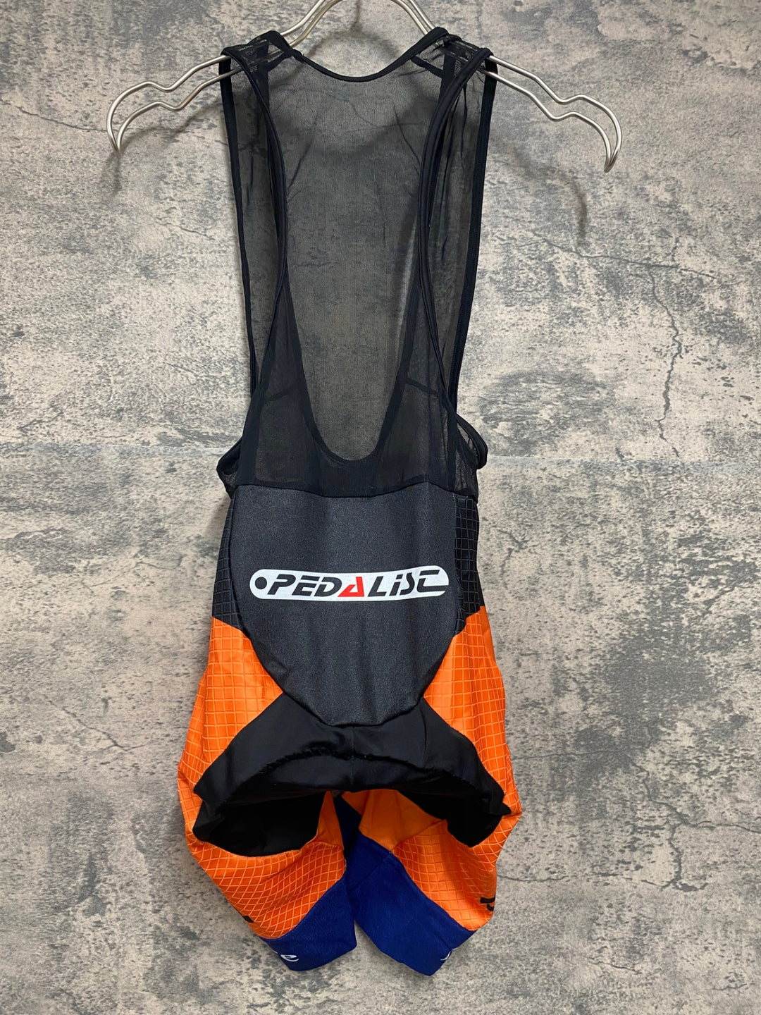 JW452 パールイズミ PEARL iZUMi ビブショーツ 黒 オレンジ S Pedalist