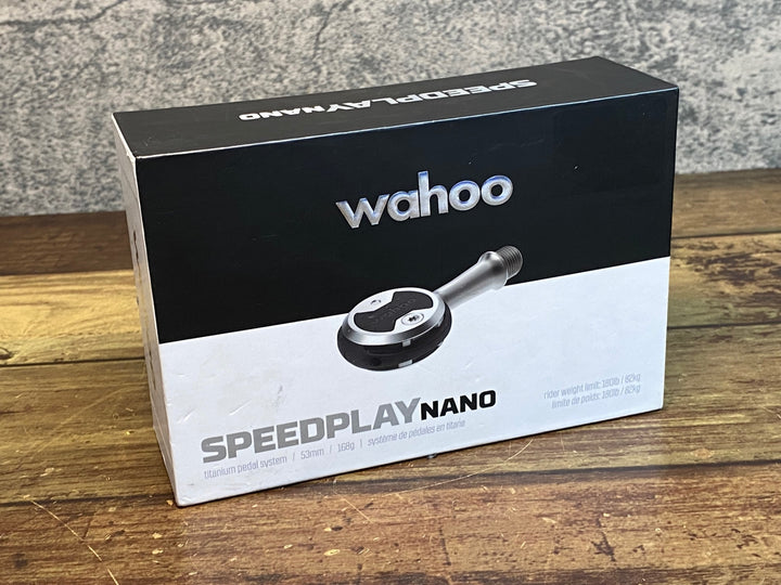 JK904 ワフー WAHOO スピードプレイ SPEEDPLAY NANO ビンディングペダル