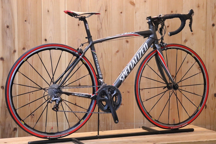 スペシャライズド SPECIALIZED アレー エリート コンパクト ALLEZ ELITE COMPACT 2009年モデル シマノ アルテグラ 6700 MIX 10S アルミ カーボンバック ロードバイク 【芦屋店】