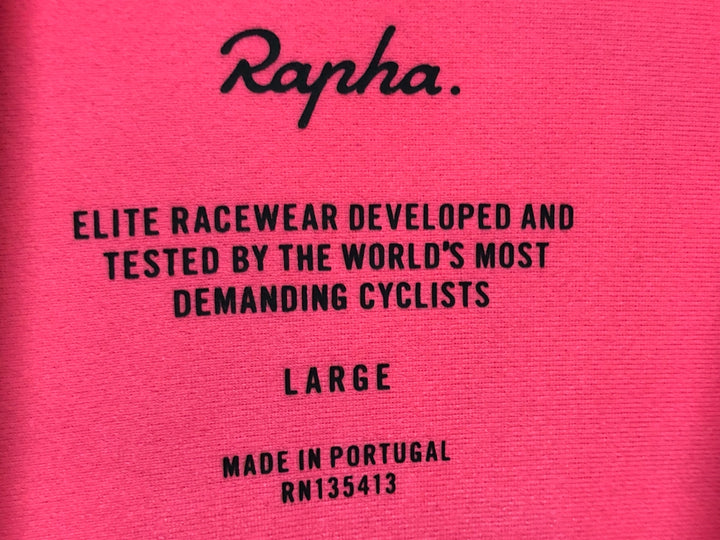 KM922 ラファ Rapha PRO TEAM LONG SLEEVE THERMAL JERSEY ROAD GRAFFITI 長袖 サイクルジャージ ピンク L