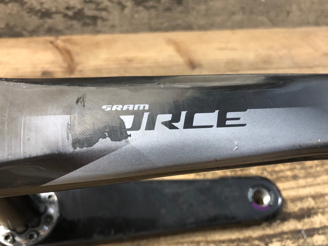 JZ303 スラム SRAM フォース FORCE AXS D1 クランク アームセット 170mm ※ロゴにスレ傷