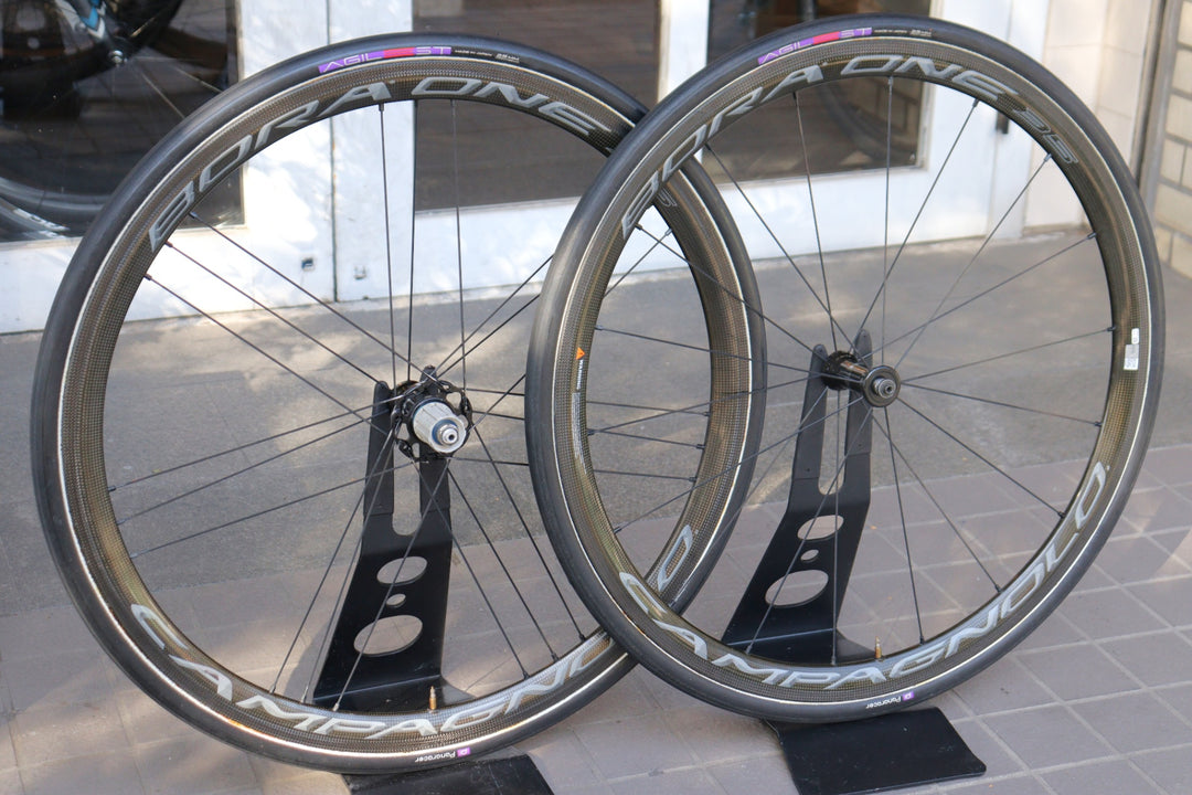 カンパニョーロ CAMPAGNOLO ボーラ BORA ONE 35 TU カーボン チューブラー ホイールセット シマノ 11S/12S 【横浜店】