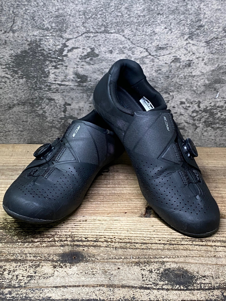 JO863 シマノ SHIMANO RC3 SHRC300M L01 E ビンディングシューズ 3穴 BOA 黒 EU41