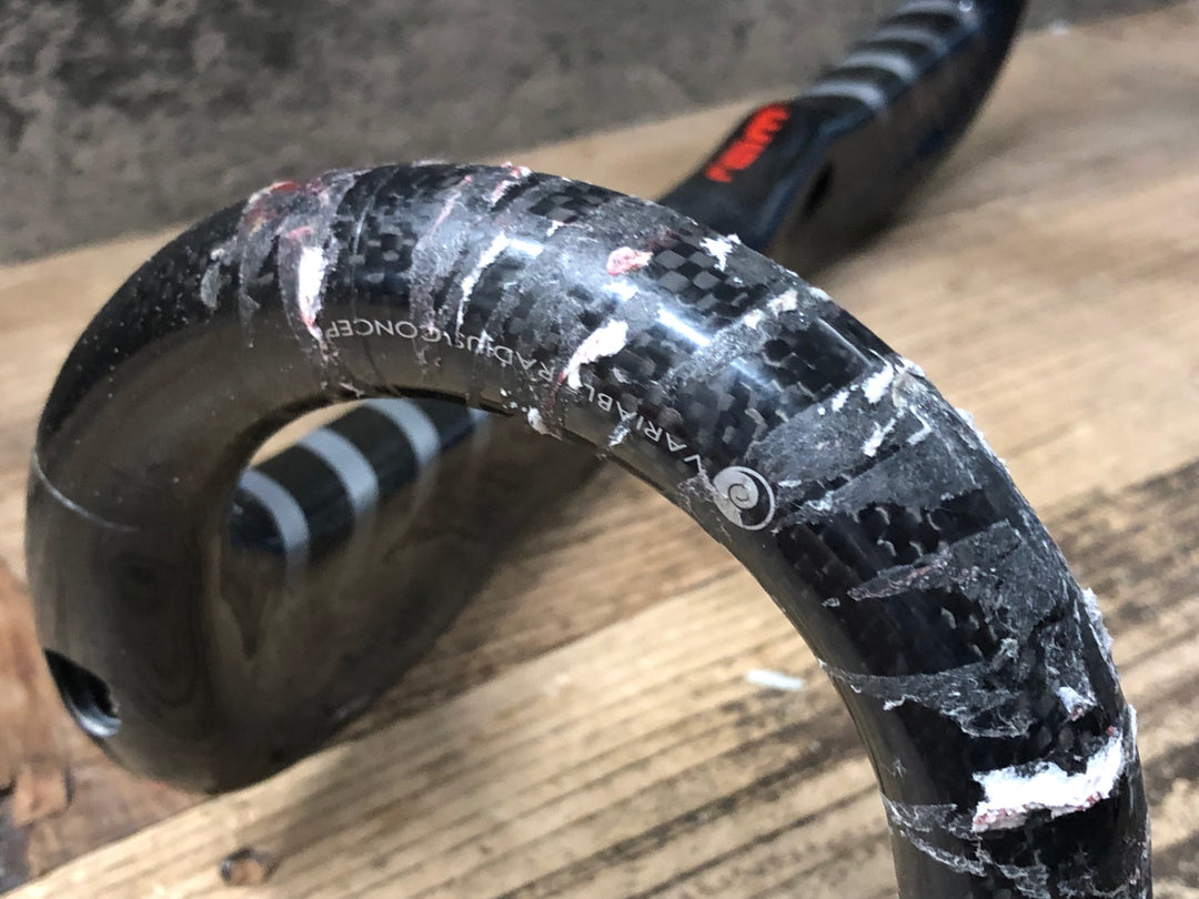 KG141 チネリ cinelli ram カーボン ドロップハンドル エンド部C-C 420mm Φ31.8