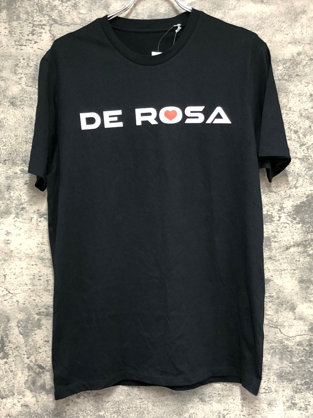 KE107 デローザ DE ROSA 半袖 Tシャツ 黒 M