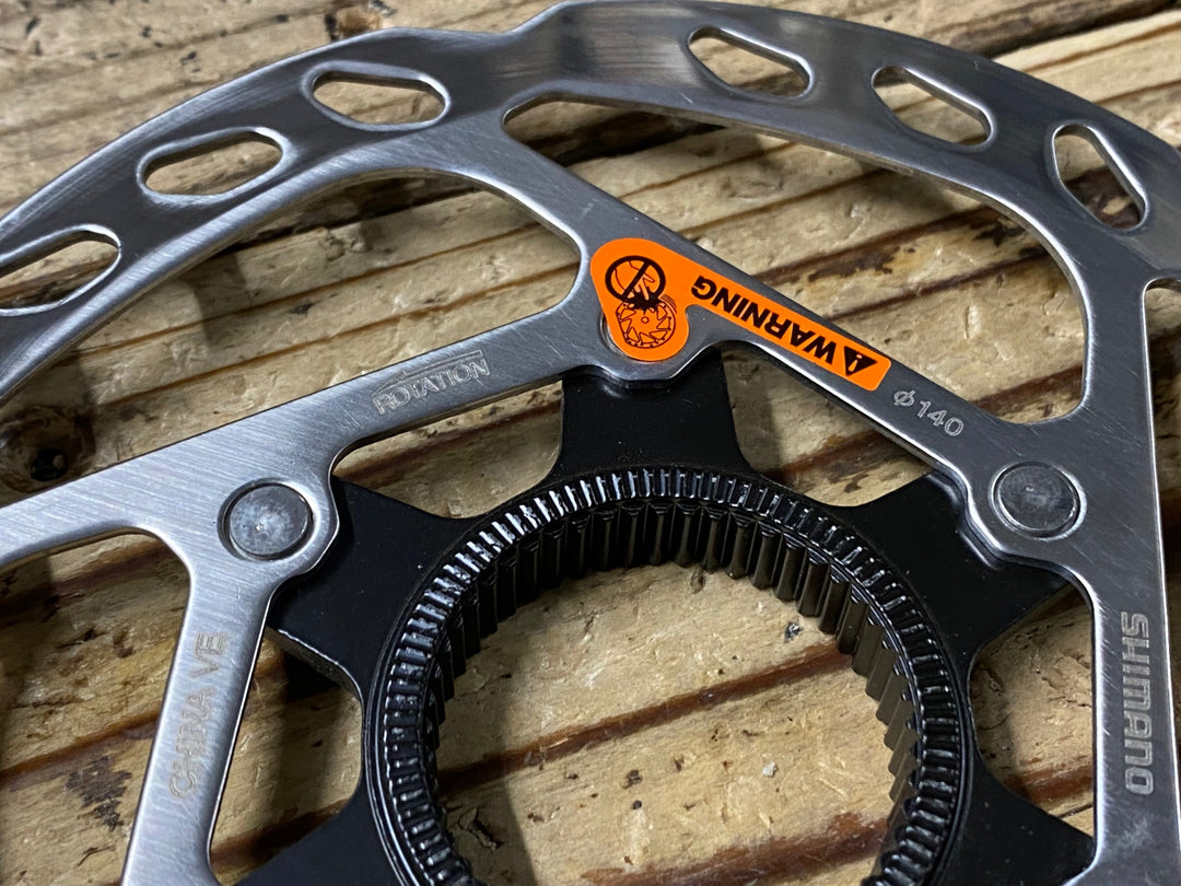 KA433 シマノ SHIMANO SM-RT64 ディスクブレーキ ローター 2枚セット Φ160/Φ140 1.7mm