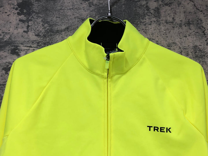JV775 トレック TREK 長袖 サイクルジャージ 黄 M 裏起毛