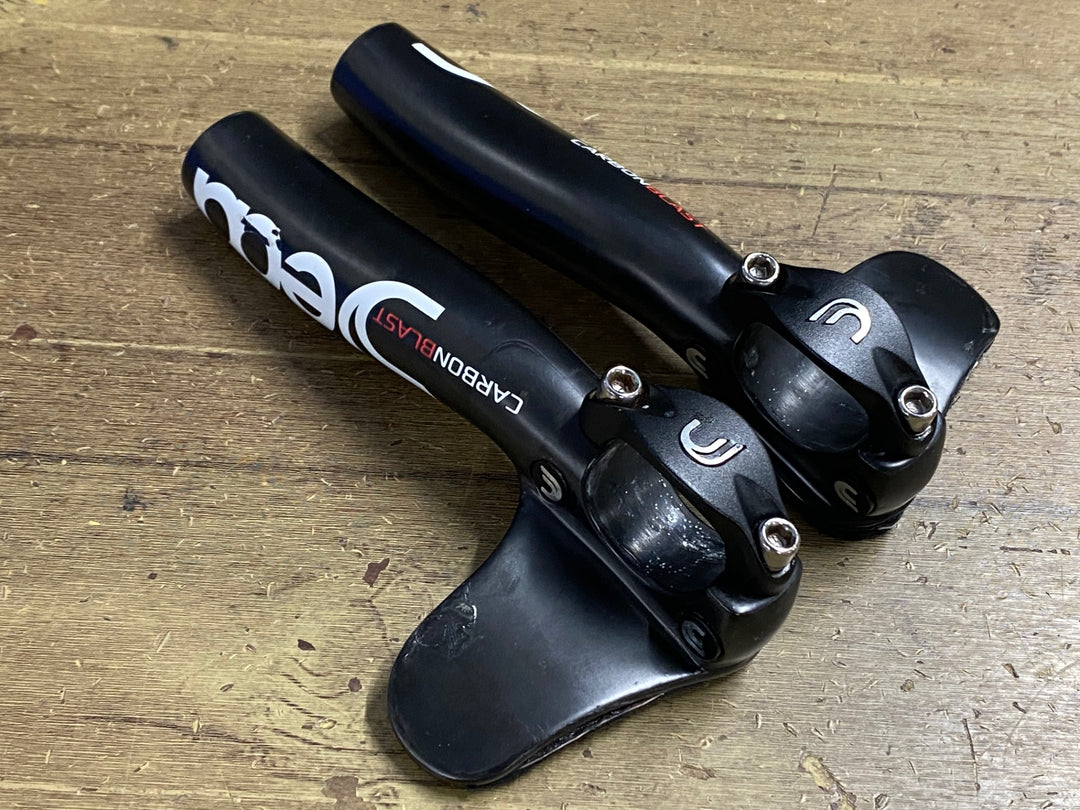 KN624 デダ Deda CARBON BLAST ショートエクステンションバー Φ31.7 ※ブリッジ欠品