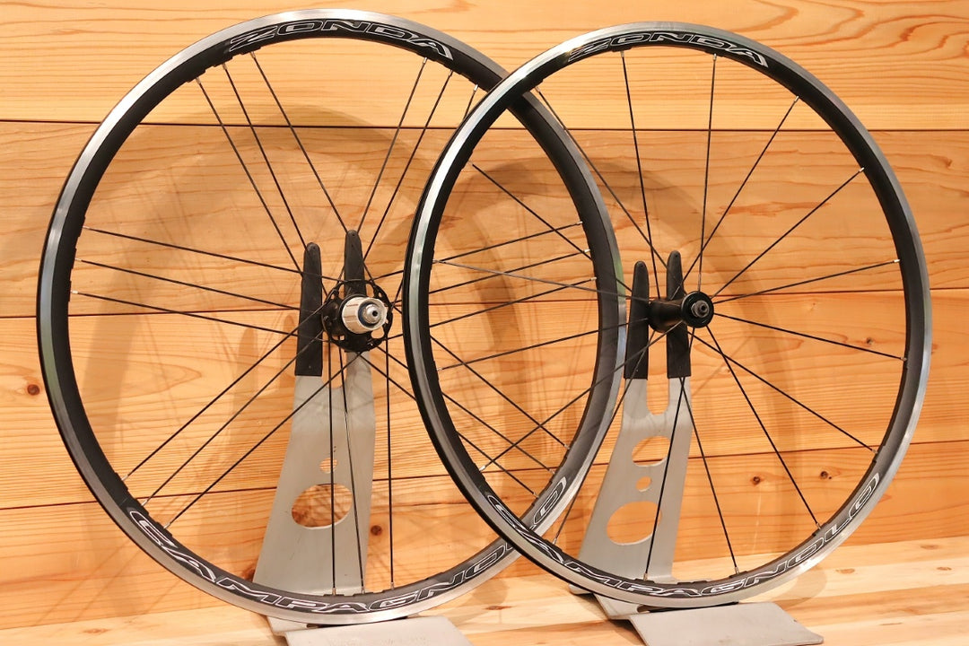 カンパニョーロ CAMPAGNOLO ゾンダ ZONDA C17 アルミ クリンチャー ホイールセット シマノ12S/11S 【千葉店】