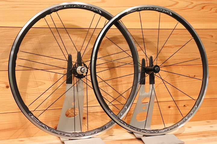 カンパニョーロ CAMPAGNOLO ゾンダ ZONDA C17 アルミ クリンチャー ホイールセット シマノ12S/11S 【千葉店】