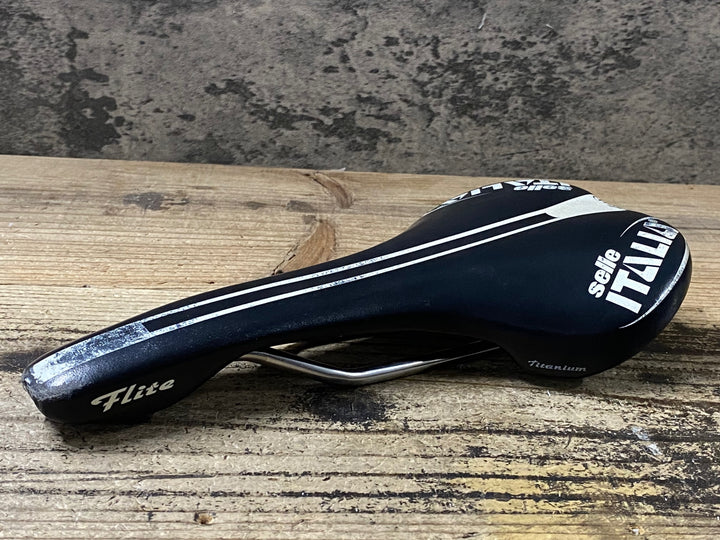 JS418 セライタリア selle italia フライト FLITE TEAM EDITION サドル 黒